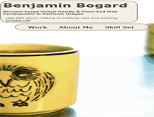 Tablet Screenshot of benjaminbogard.com